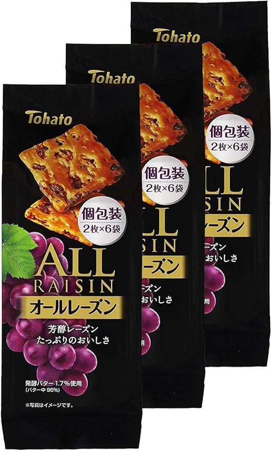 ［東ハト］ オールレーズン 12枚×3個