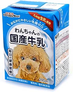 ドギーマン わんちゃんの国産牛乳