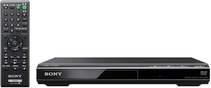 [ソニー］DVDプレーヤー ブラック 再生専用 DVP-SR20 BC