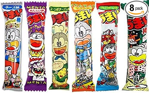 ［やおきん］ うまい棒 人気８種類x５本 40本セット